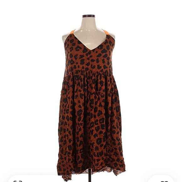 One Teaspoon Leopard Print Dress - Picture 1 of 5